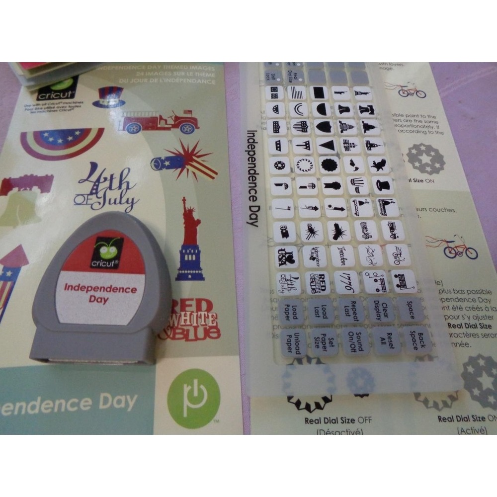 Cricut Die Cut Cartridge INDEPENDENCE DAY Scrapbooking